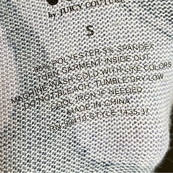 Juicy by Juicy Couture Long Sleeve Crewneck Top - Picture 8 of 10